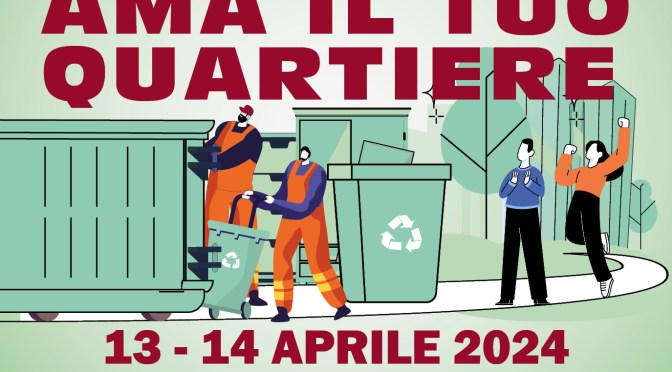 13/4/2024 Raccolta straordinaria gratuita dei rifiuti ingombranti a Piazza Vittorio