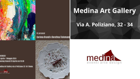 Dal 19/4 al 2/5/24 “Corinna Brandl & Dorothea Tielemann exhibit” al Medina Art Gallery