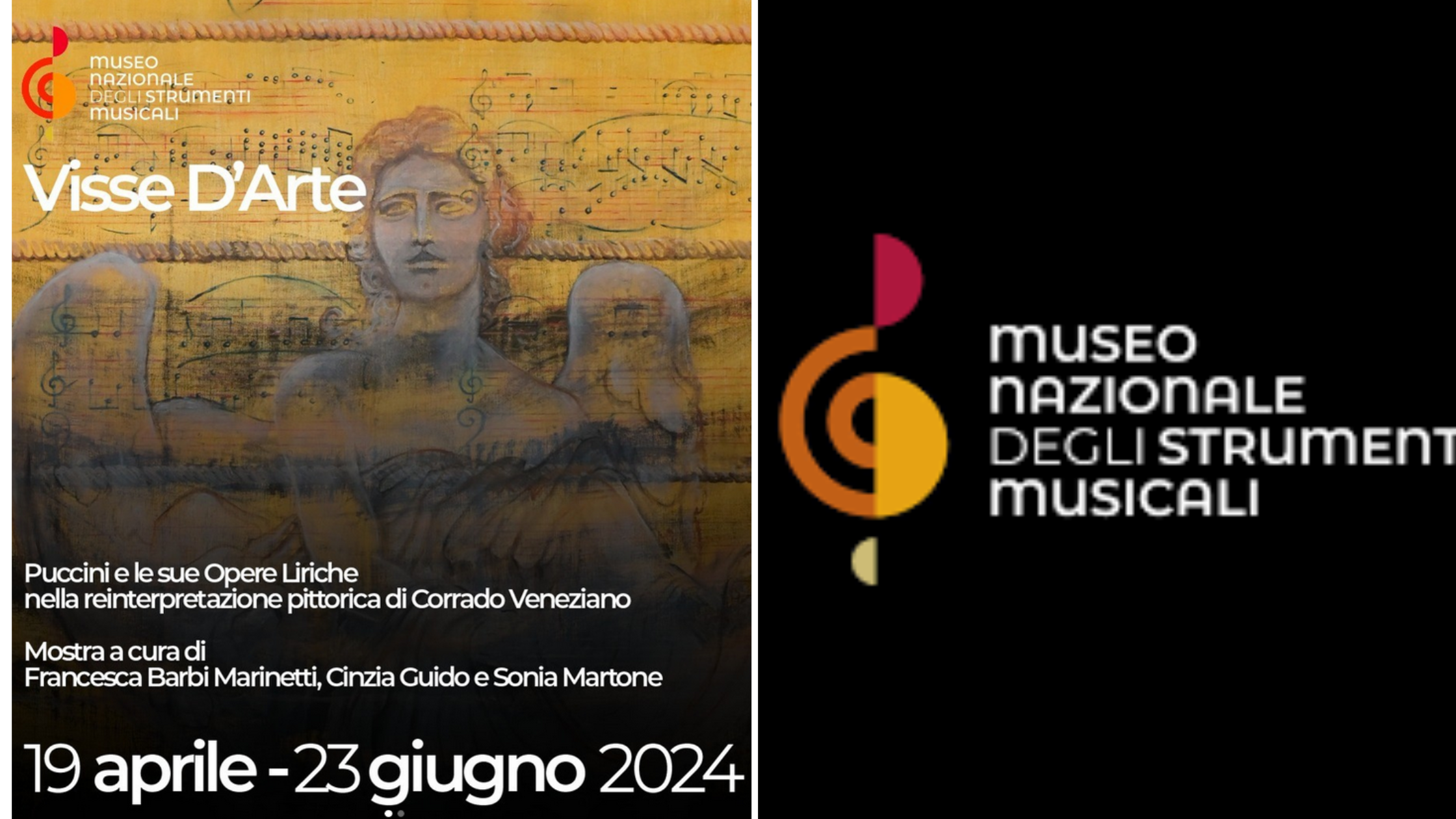 Dal 19/3 al 23/6/2024 “Visse d’arte” Mostra di Corrado Veneziano al Museo Nazionale degli Strumenti Musicali