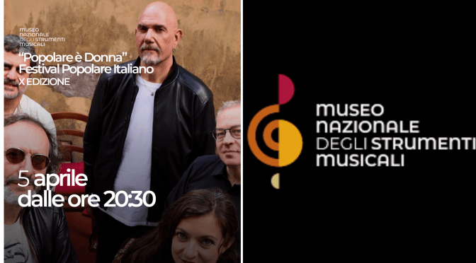 5/4/24 “Il canto del mare” Concerto della Banda Ikona & Le voci del Mediterraneo al Museo Nazionale degli Strumenti Musicali