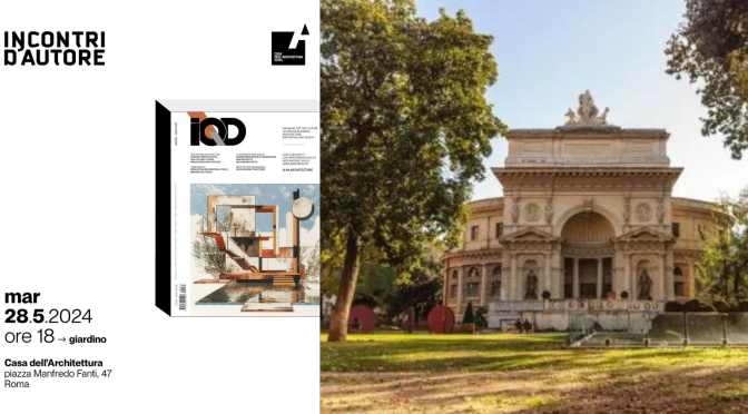 28/5/24 Presentazione della rivista “IQD 74.2024 / AI in Architecture” all’Acquario Romano – Casa dell’Architettura
