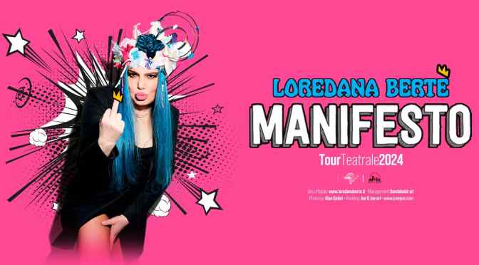 15/5/24 “Manifesto Tour 2024” al Teatro Brancaccio