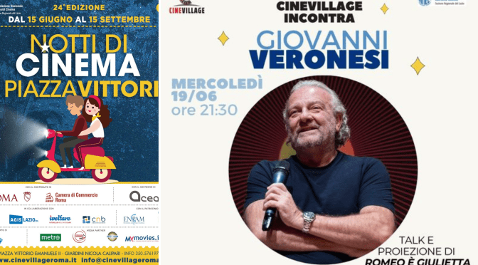 19/6/24 “Notti di cinema a Piazza Vittorio” Il programma della giornata