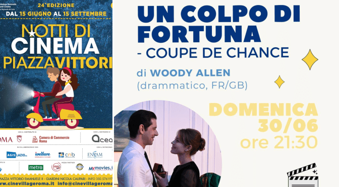 30/6/24 “Notti di cinema a Piazza Vittorio” Il programma della giornata