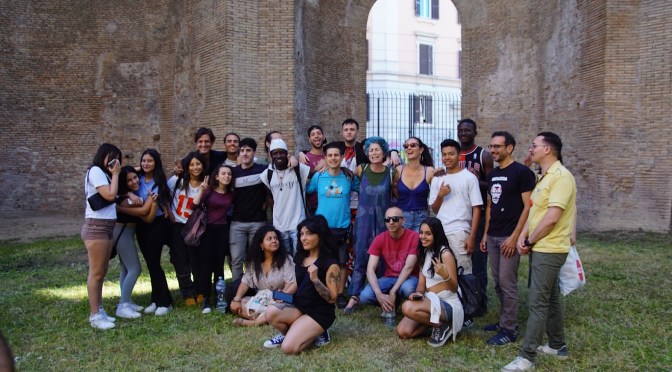 6 giugno 2024 Esibizione dei ragazzi di Matemù nel Tempio di Minerva Medica