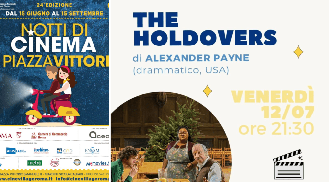 12/7/24 “Notti di cinema a Piazza Vittorio” Il programma della giornata