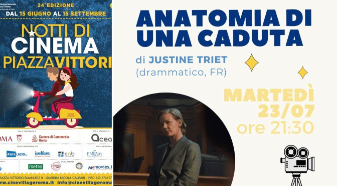 23/7/24 “Notti di cinema a Piazza Vittorio” Il programma della giornata