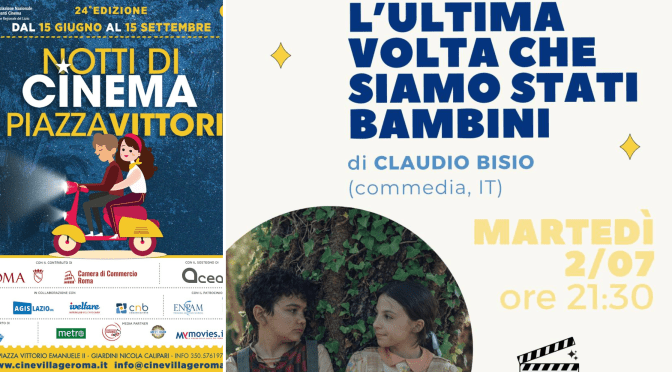 2/7/24 “Notti di cinema a Piazza Vittorio” Il programma della giornata