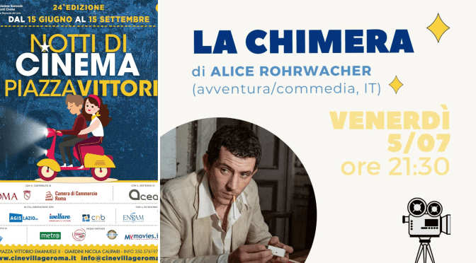 5/7/24 “Notti di cinema a Piazza Vittorio” Il programma della giornata