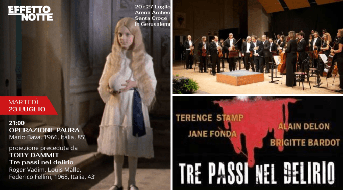 23/7/24 Effetto notte 2024: il programma della giornata