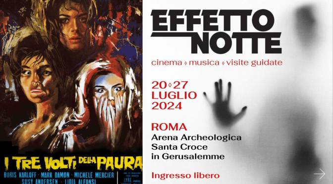 26/7/24 Effetto notte 2024: il programma della giornata