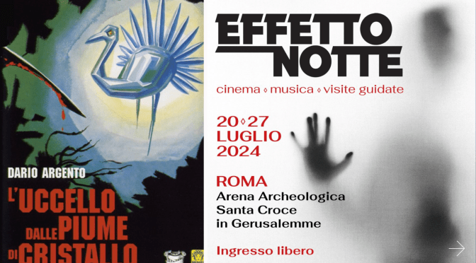 27/7/24 Effetto notte 2024: il programma della giornata