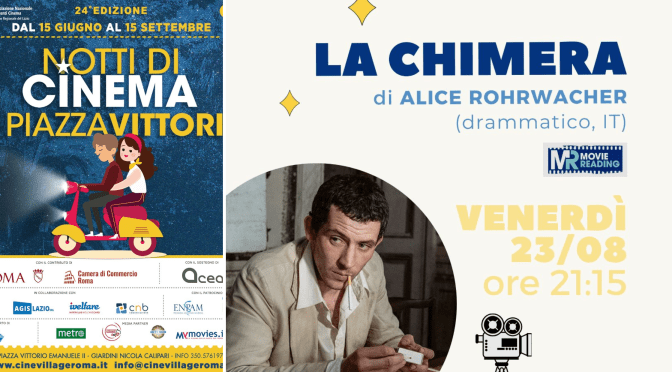 23/8/24 “Notti di cinema a Piazza Vittorio” Il programma della giornata