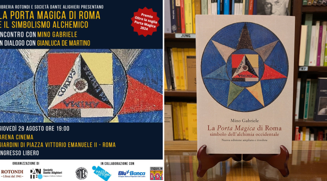 29/8/24 Presentazione del libro “La Porta Magica di Roma e il simbolismo alchemico” al CineVillage Piazza Vittorio
