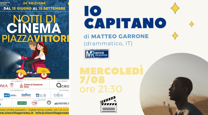 7/8/24 “Notti di cinema a Piazza Vittorio” Il programma della giornata
