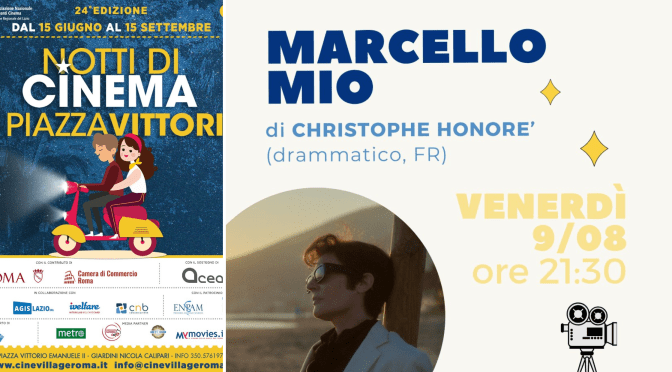 9/8/24 “Notti di cinema a Piazza Vittorio” Il programma della giornata