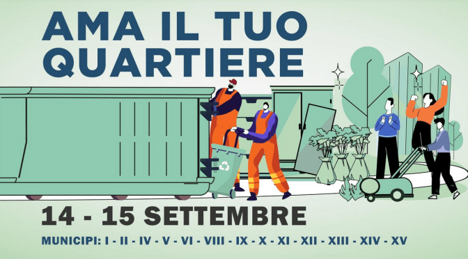 14/9/2024 Raccolta straordinaria gratuita dei rifiuti ingombranti a Piazza Vittorio