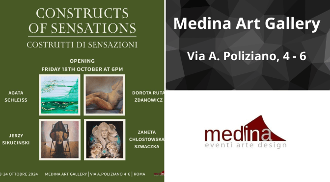 Dal 18 al 24/10/24 “Artisti dalla Polonia – Constructs of sensation” Mostra collettiva al Medina Art Gallery