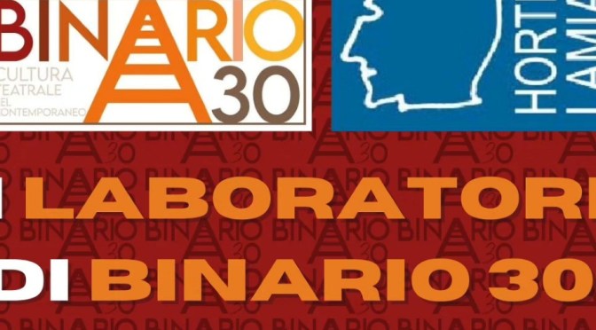 I laboratori di Binario 30 Teatro per la stagione 2024/25