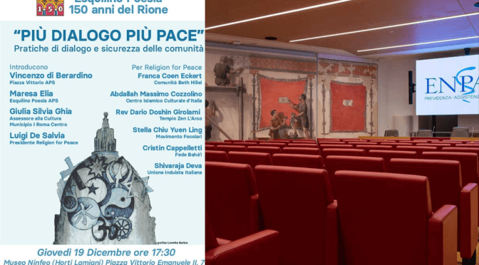 19/12/24 “Più dialogo più pace – Pratiche di dialogo e sicurezza delle comunità” al Museo Nifeo