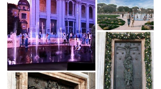 A San Giovanni in Laterano il 28/12/24 inaugurazione del restyling della piazza il 29/12/24 apertura della Porta Santa