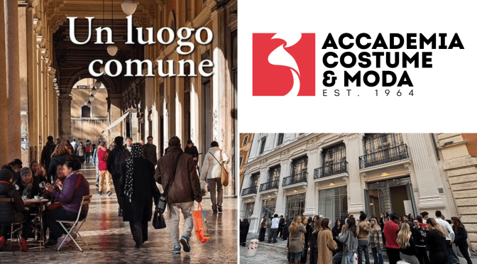 9/1/25 Presentazione del libro “Un luogo comune” all’Accademia del Costume e della Moda