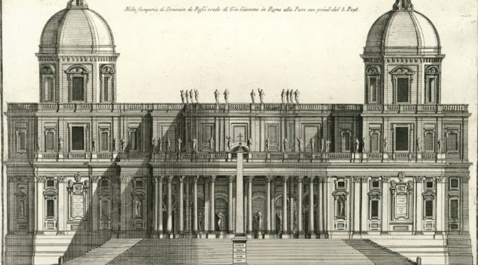 Il progetto  di Gian Lorenzo Bernini mai realizzato per la Tribuna di Santa Maria Maggiore