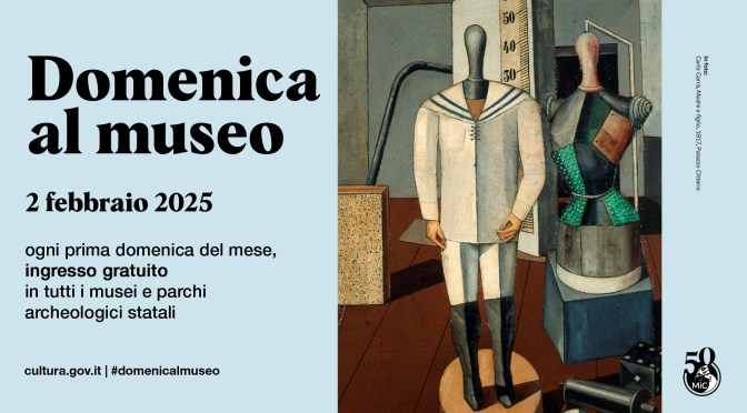 2 febbraio 2025 #Domenicalmuseo: musei gratis per tutti