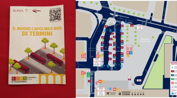 Stazione Termini 2025: la mappa aggiornata del nuovo capolinea