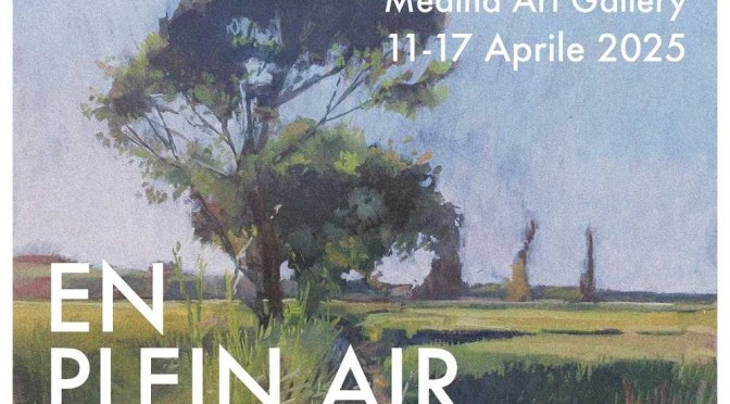 Dall’11 al 17/4/25 “En plein air” mostra di Marco Carloni al Medina Art Gallery