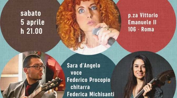 5/4/25 “Sara D’Angelo Gipsy Trio” al Gatsby Cafe’