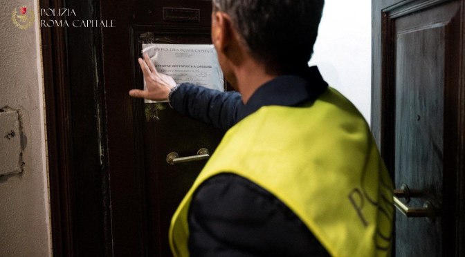 2/4/25 Strutture ricettive, proseguono i controlli contro irregolarità e abusi: apposti i sigilli ad un’affittacamere in zona Stazione Termini 