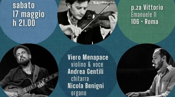 17/5/24 “Viero Menapace Trio” al Gatsby Cafe’