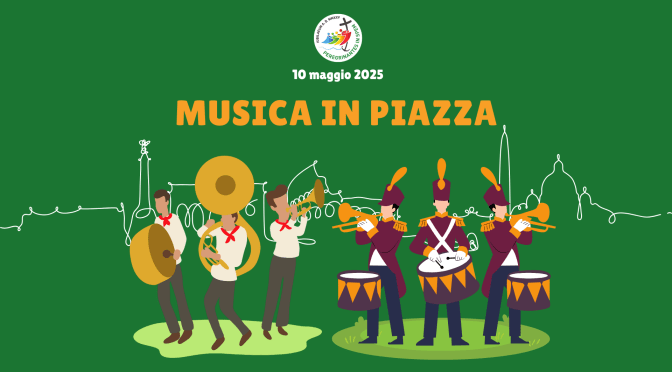 10/5/25 Musica a Piazza Vittorio in occasione del Giubileo delle Bande Musicali