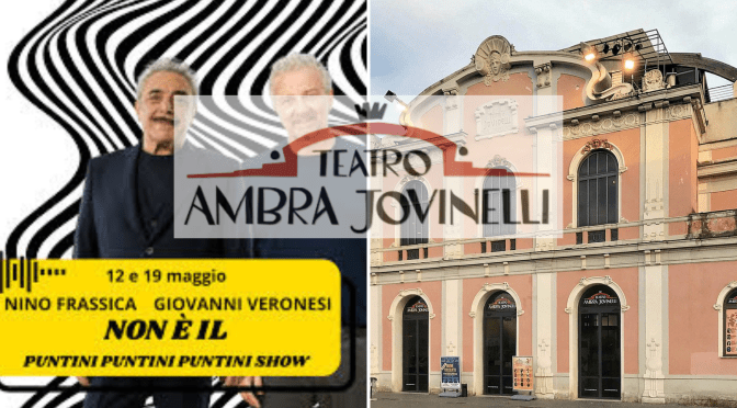 12 e 19/5/25 “Non è il puntini puntini puntini show” al Teatro Jovinelli