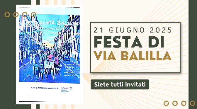 21/6/25 Festa di via Balilla