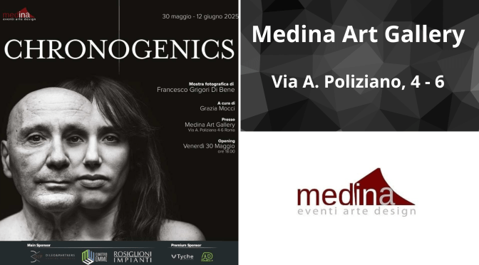 Dal 30/5 al 12/6/25 “Chronogenics” Mostra fotografica di Francesco Grigori Di Bene al Medinna Art Gallery