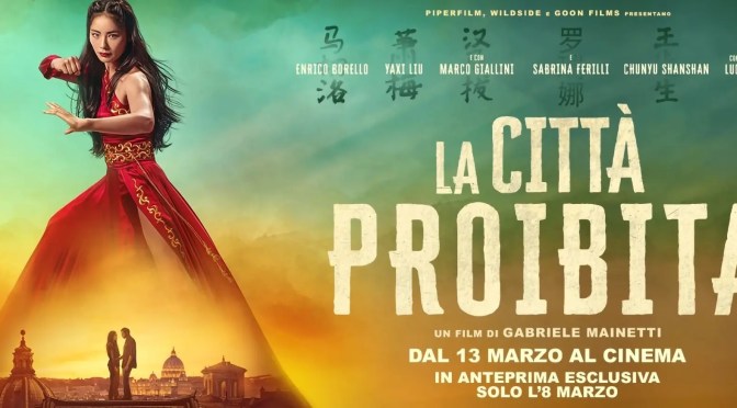 28/8/25 Cinevillage Piazza Vittorio 2025 “La città proibita” di Gabriele Mainetti