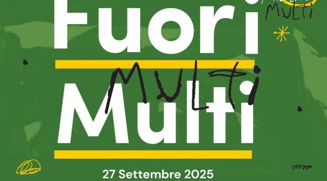 27/9/25 FuoriMulti a Palazzo Merulana con la mostra internazionale ECHI DEL TEMPO ZHANG XIAOTAO