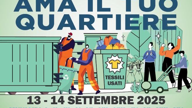 13/9/2025 Raccolta straordinaria gratuita dei rifiuti ingombranti a Piazza Vittorio