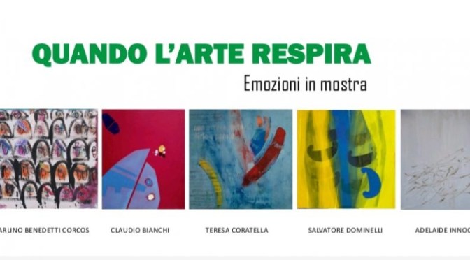 Dall’1 al 30/10/25 “Quando l’arte respira”  Mostra presso la galleria d’arte a via Giolitti, 349 a cura dell’Associazione Comunicare Donna