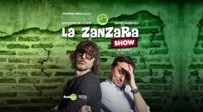 8/11/25 “La zanzara tour” al Teatro Brancaccio