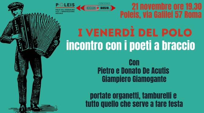 21/11/25 “Incontro con i poeti a braccio” presso il Polo Civico Esquilino