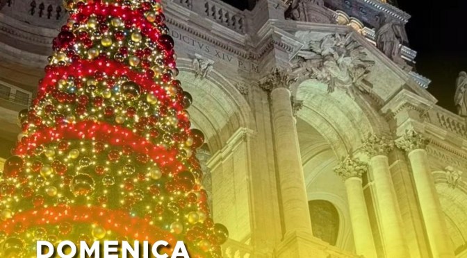 30/11/25 Benedizione del Presepe e accensione dell’Albero di Natale a Piazza Santa Maria Maggiore