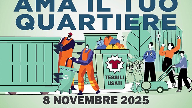 8/11/2025 Raccolta straordinaria gratuita dei rifiuti ingombranti a Piazza Vittorio