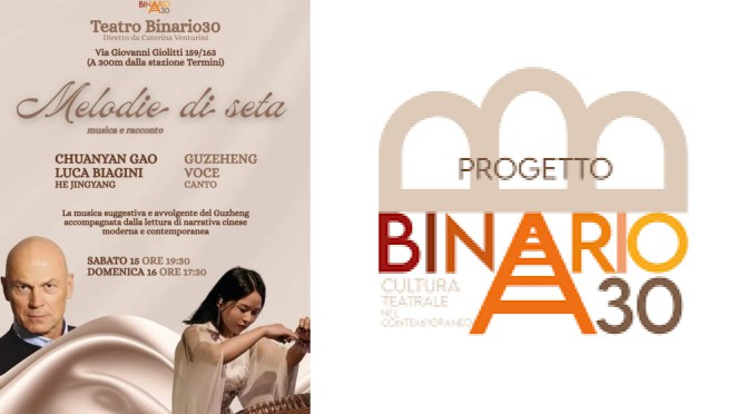 15 e 16/11/25 “Melodie di seta” al Teatro Binario 30