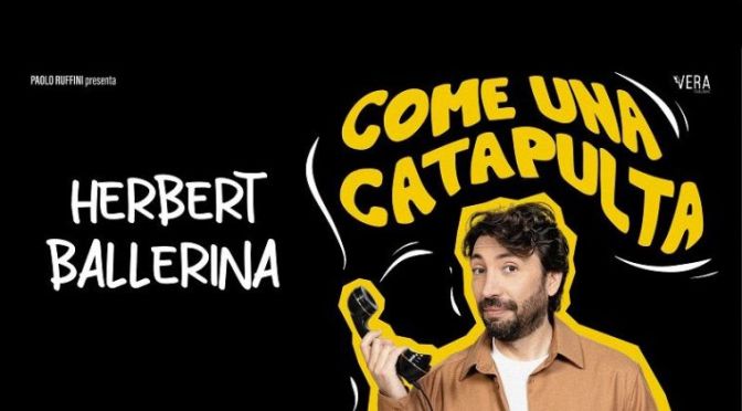 9/11/25 “Come una catapulta” al Teatro Brancaccio