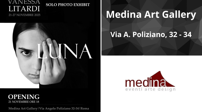Dal 21 al 27/11/25 “Vanessa Litardi – Luna” al Medina Art Gallery