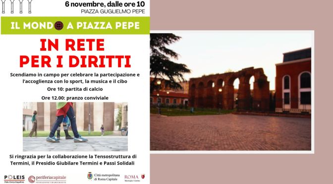 6/11/25 Giornata conclusiva de “Il Mondo a Piazza Pepe”