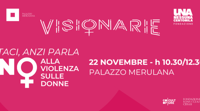 22/11/25 “Taci, anzi parla – No alla violenza sulle donne” al Palazzo Merulana